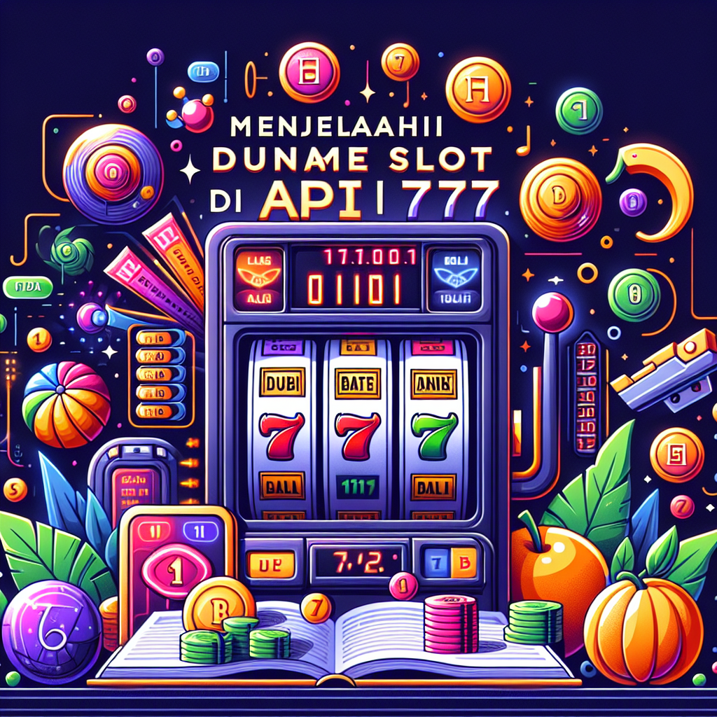 Menjelajahi Dunia Game Slot di API77